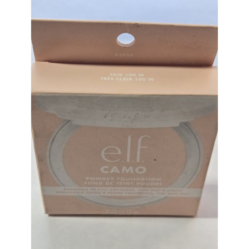 Elf Camo Powder Foundation Fair 100 W .28 Oz‎ New in BOX 83004